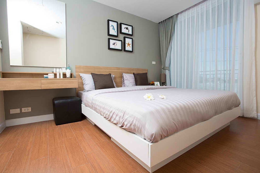 Bbg Seaside Luxurious Service Apartment Bang Saen Ngoại thất bức ảnh
