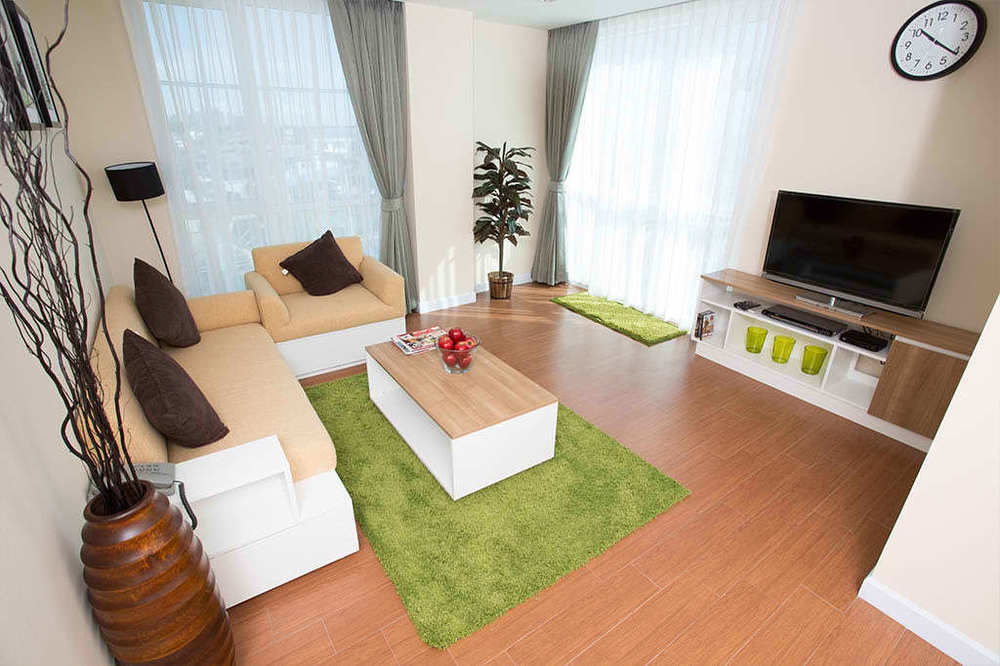 Bbg Seaside Luxurious Service Apartment Bang Saen Ngoại thất bức ảnh