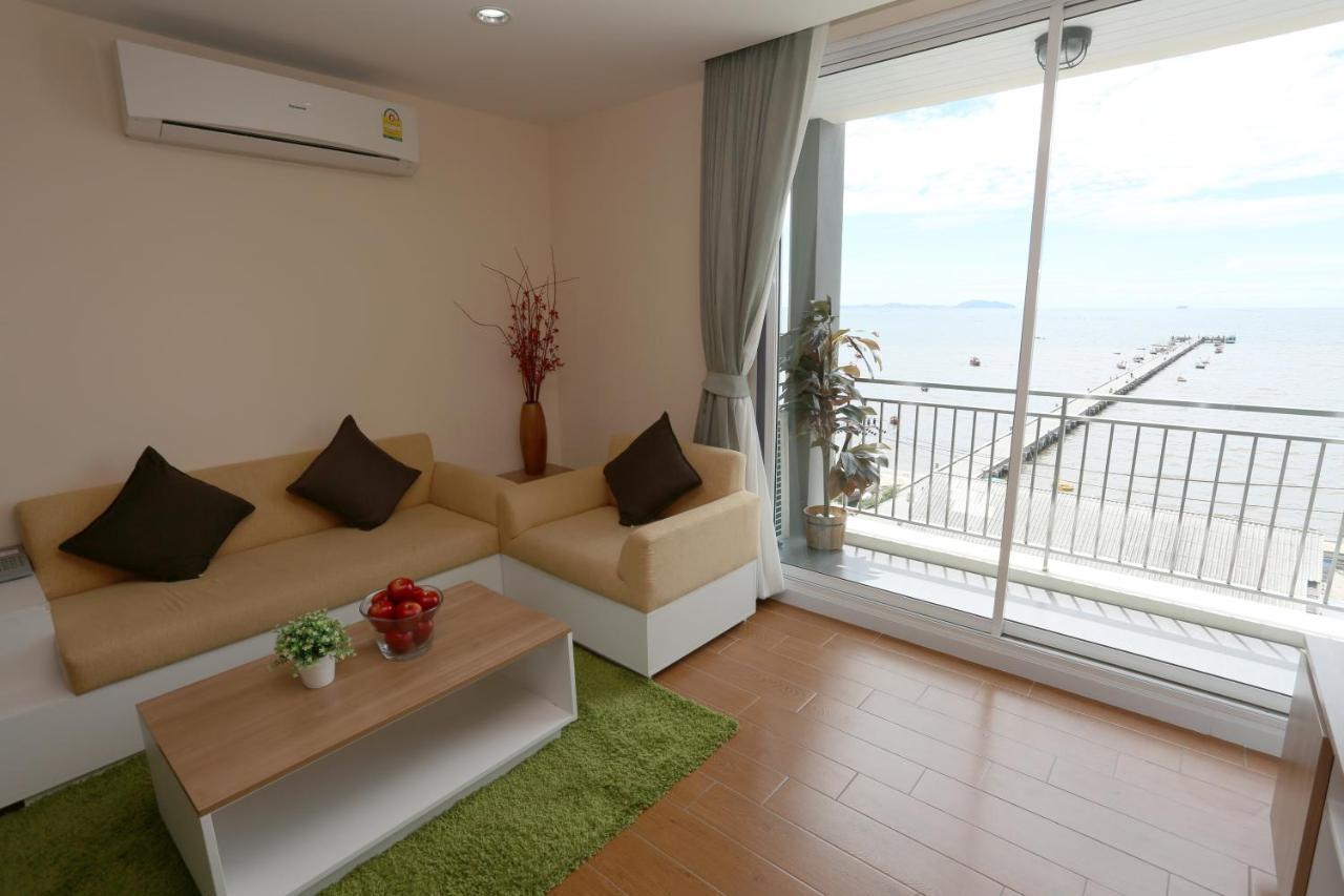 Bbg Seaside Luxurious Service Apartment Bang Saen Ngoại thất bức ảnh